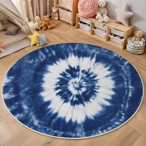 ALTCIRNMD 3D Rund Blau Weiß Einfache Spirale 140Cm Kinder Jugendliche Jungen Teppich Schlafzimmer Stuhl Matte Kinderzimmer Wohnzimmer Abstrakte Kunst Weichem Balkon Korridor Kinderteppiche ALTCIRNMD 3D Rund Blau Weiß Einfache Spirale 140Cm Kinder Jugendliche Jungen Teppich Schlafzimmer Stuhl Matte Kinderzimmer Wohnzimmer Abstrakte Kunst Weichem Balkon Korridor Kinderteppiche von ALTCIRNMD