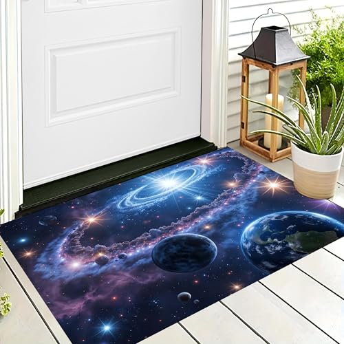 ALTCIRNMD Badteppich rutschfeste,3D-Muster Fußmatte Blau-Lila Whirlpool-Universum,Badezimmer Deko,Verträumte Landschaft Badematte Rutschfester Badezimmerteppich Absorbierender Dekorative,60X90Cm ALTCIRNMD Badteppich rutschfeste,3D-Muster Fußmatte Blau-Lila Whirlpool-Universum,Badezimmer Deko,Verträumte Landschaft Badematte Rutschfester Badezimmerteppich Absorbierender Dekorative,60X90Cm von ALTCIRNMD