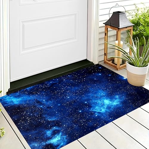 ALTCIRNMD Badteppich rutschfeste,3D-Muster Fußmatte Blau Sternenhimmel-Landschaft,Badezimmer Deko,Fantasy-Kunst Badematte Rutschfester Badezimmerteppich Absorbierender Dekorative,60X90Cm ALTCIRNMD Badteppich rutschfeste,3D-Muster Fußmatte Blau Sternenhimmel-Landschaft,Badezimmer Deko,Fantasy-Kunst Badematte Rutschfester Badezimmerteppich Absorbierender Dekorative,60X90Cm von ALTCIRNMD