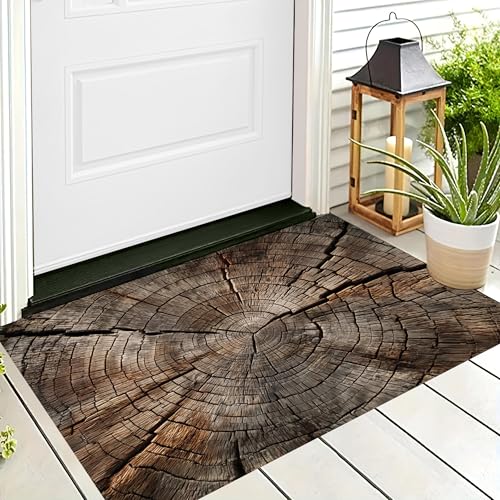 ALTCIRNMD Badteppich rutschfeste,3D-Muster Fußmatte Braun Baumstamm Textur,Badezimmer Deko,Natürlich Retro Badematte Rutschfester Badezimmerteppich Absorbierender Dekorative,50X80Cm ALTCIRNMD Badteppich rutschfeste,3D-Muster Fußmatte Braun Baumstamm Textur,Badezimmer Deko,Natürlich Retro Badematte Rutschfester Badezimmerteppich Absorbierender Dekorative,50X80Cm von ALTCIRNMD