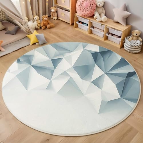 ALTCIRNMD Teppich Polygonale Geometrie Für Teenager 3D Moderne Schlichtheit Teppich Schlafzimmer Wohnzimmer Dekoration Innenmatte Waschbar Cremefarben rutschfeste Matte,100Cm ALTCIRNMD Teppich Polygonale Geometrie Für Teenager 3D Moderne Schlichtheit Teppich Schlafzimmer Wohnzimmer Dekoration Innenmatte Waschbar Cremefarben rutschfeste Matte,100Cm von ALTCIRNMD
