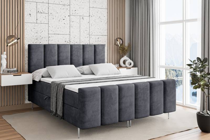 ALTDECOR Boxbett BOXI1-F-Z (Multipocket-Matratze H4, H3 Matratze Bonellfederung, Topper, Kopfteil) von ALTDECOR