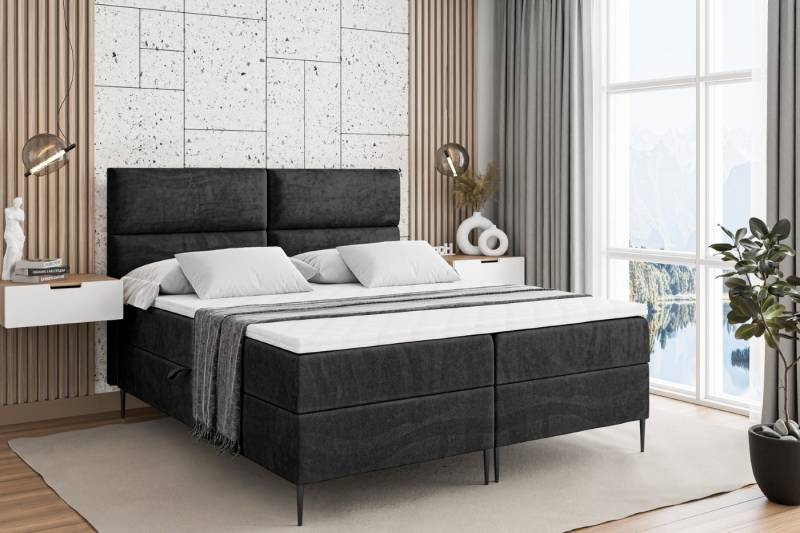 ALTDECOR Boxbett BOXI3-F (Multipocket-Matratze H4, H3 Matratze Bonellfederung, Topper, Kopfteil) von ALTDECOR