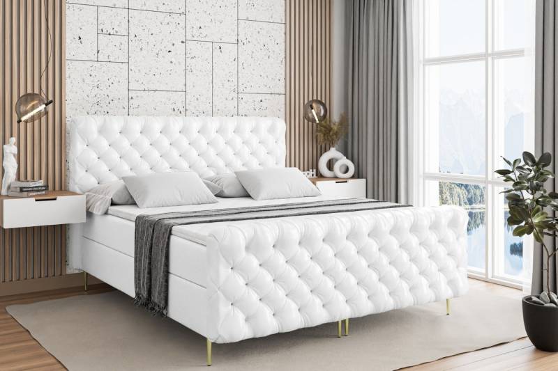 ALTDECOR Boxbett BOXI8-F-Z (Multipocket-Matratze H4, H3 Matratze Bonellfederung, Topper, Kopfteil) von ALTDECOR