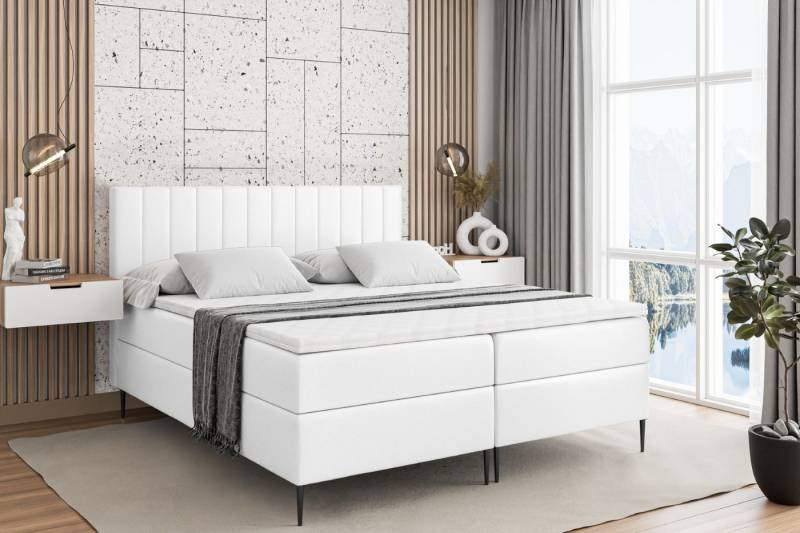 ALTDECOR Boxbett EDITA-F (Multipocket-Matratze H4, H3 Matratze Bonellfederung, Topper, Kopfteil) von ALTDECOR