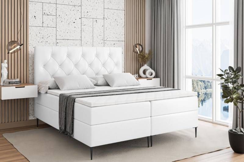 ALTDECOR Boxbett MIRAGE-F (Multipocket-Matratze H4, H3 Matratze Bonellfederung, Topper, Kopfteil) von ALTDECOR
