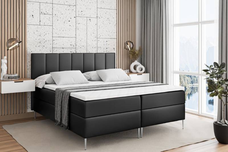 ALTDECOR Boxbett MOETI-F (Multipocket-Matratze H4, H3 Matratze Bonellfederung, Topper, Kopfteil) von ALTDECOR