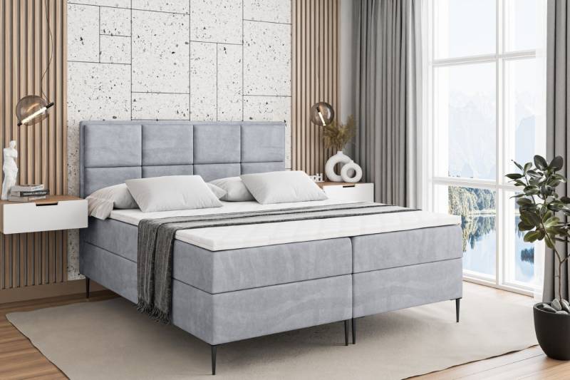 ALTDECOR Boxbett NOVA-F (Multipocket-Matratze H4, H3 Matratze Bonellfederung, Topper, Kopfteil) von ALTDECOR