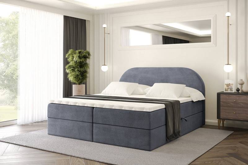 ALTDECOR Boxbett NOX (Multipocket-Matratze H4, H3 Matratze Bonellfederung, Topper, Kopfteil) von ALTDECOR