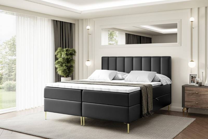 ALTDECOR Boxbett OTTA-F (Multipocket-Matratze H4, H3 Matratze Bonellfederung, Topper, Kopfteil) von ALTDECOR