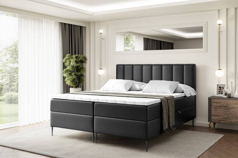 ALTDECOR Boxbett OTTA-F (Multipocket-Matratze H4, H3 Matratze Bonellfederung, Topper, Kopfteil) von ALTDECOR