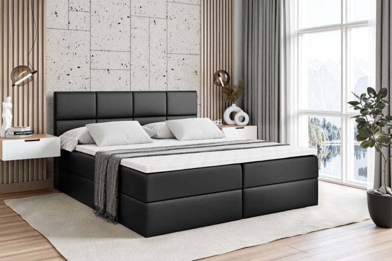 ALTDECOR Boxbett ARDENI (Multipocket-Matratze H4, H3 Matratze Bonellfederung, Topper, Kopfteil) von ALTDECOR