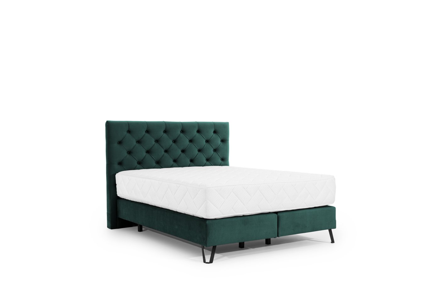 ALTDECOR Boxspringbett BALIAN (H3 Matratze Bonellfederung, Kopfteil) von ALTDECOR