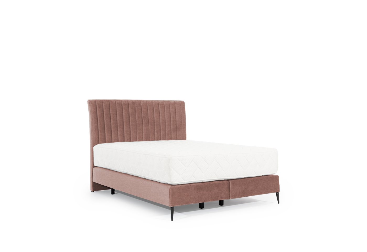 ALTDECOR Boxspringbett BASALIC (H3 Matratze Bonellfederung, Kopfteil) von ALTDECOR