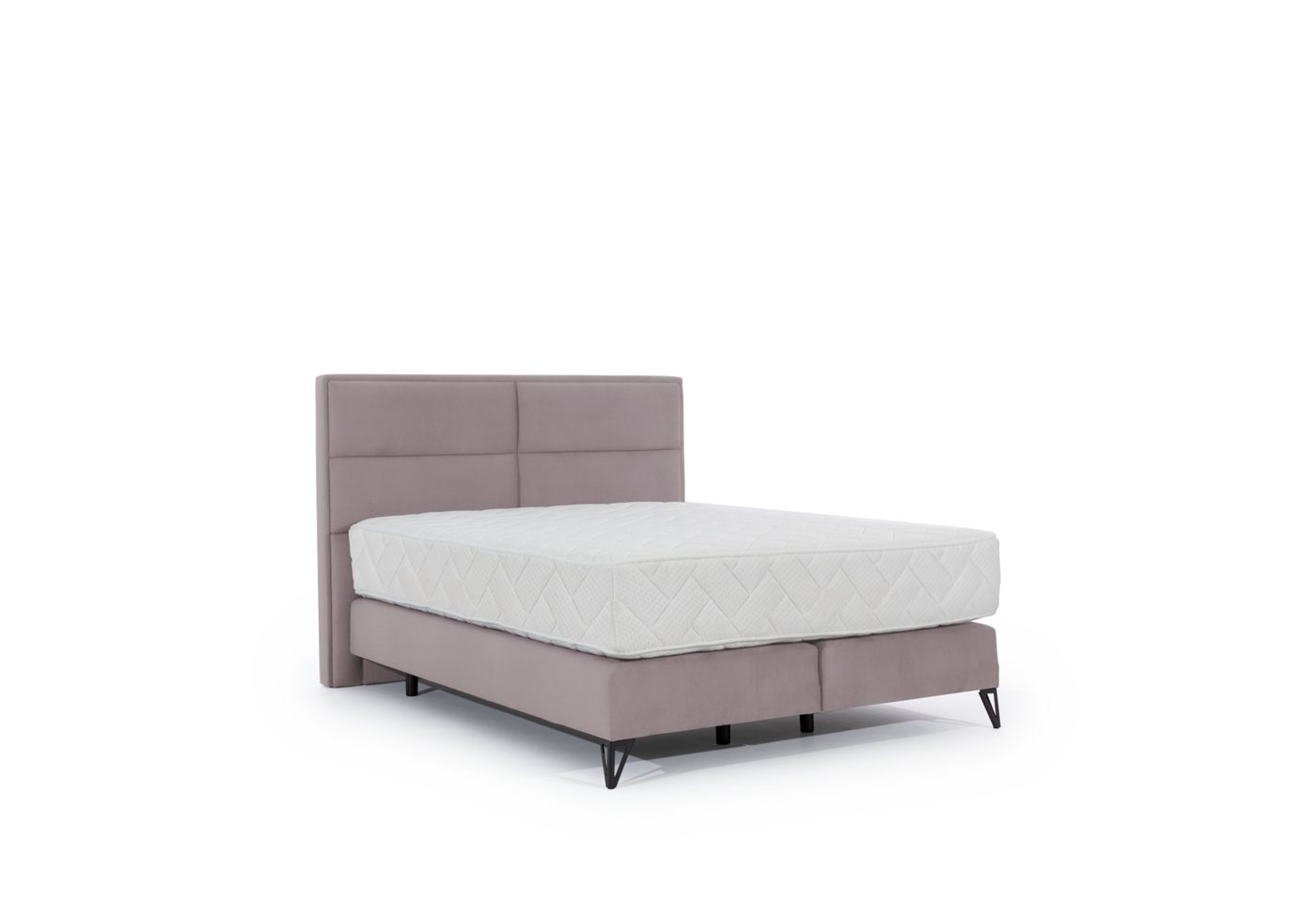 ALTDECOR Boxspringbett CANDORIS (H3 Matratze Bonellfederung, Kopfteil) von ALTDECOR