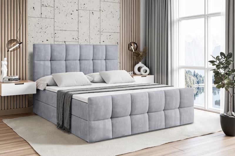 ALTDECOR Boxbett RICAR-Z (Multipocket-Matratze H4. H3 Matratze Bonellfederung. Topper. Kopfteil) von ALTDECOR