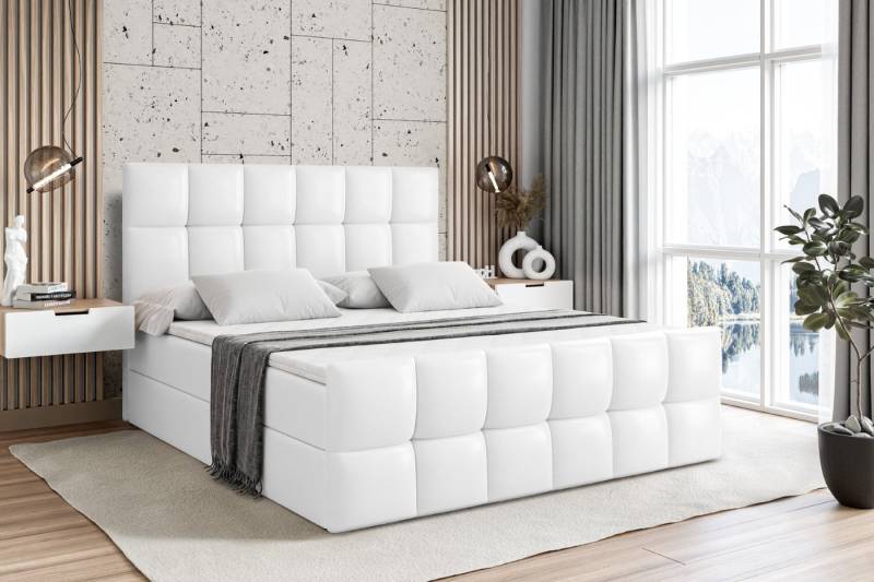 ALTDECOR Boxbett RICAR-Z (Multipocket-Matratze H4. H3 Matratze Bonellfederung. Topper. Kopfteil) von ALTDECOR