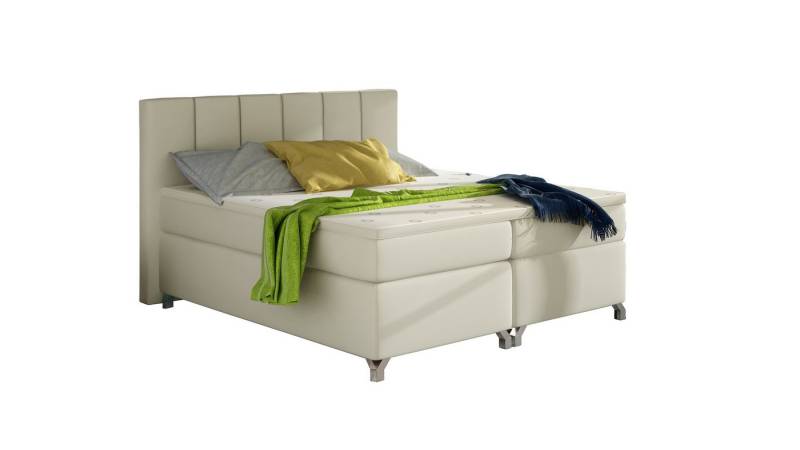 ALTDECOR Boxspringbett WHISPER (Bettkasten, H3 Matratze Bonellfederung, Topper, Kopfteil) von ALTDECOR