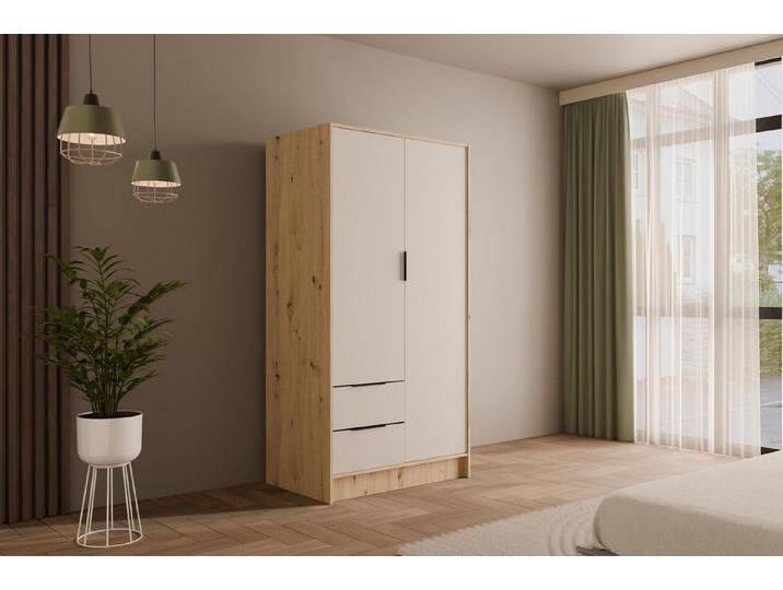 ALTDECOR Drehtürenschrank KOLIN (Kleiderschrank Garderobenschrank mit viel Stauraum, Moderner Schrank) Vielseitiger Drehtürenschrank mit Spiegeltüren Spiegel Flügeltüren von ALTDECOR