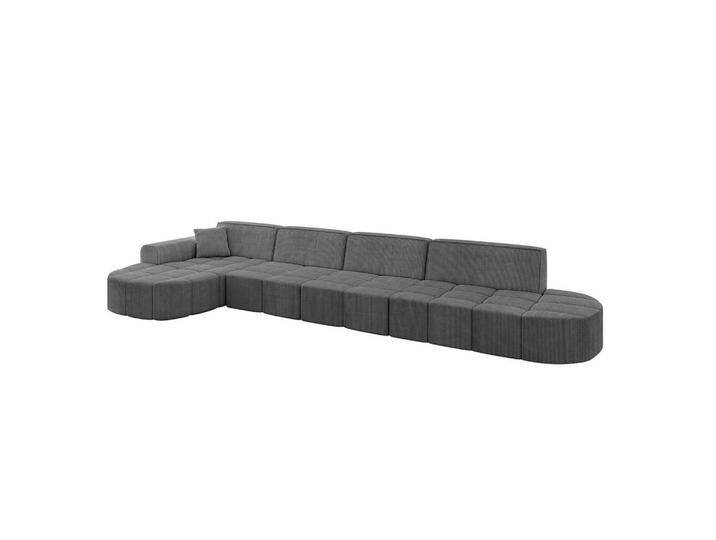 ALTDECOR ECKSOFA, Dunkelgrau, 3-Sitzer, 413x79.5x171 cm, Wohnzimmer, Sessel, Relaxliegen ALTDECOR ECKSOFA, Dunkelgrau, 3-Sitzer, 413x79.5x171 cm, Wohnzimmer, Sessel, Relaxliegen von ALTDECOR