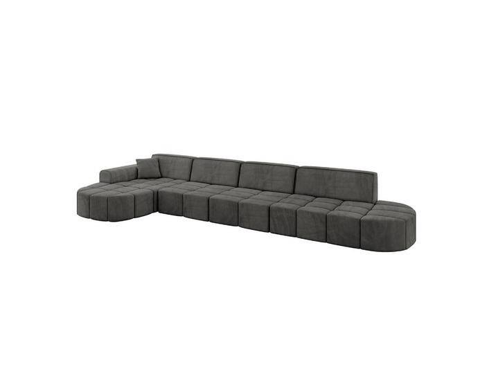 ALTDECOR ECKSOFA, Dunkelgrau, 3-Sitzer, 413x79.5x171 cm, Wohnzimmer, Sessel, Relaxliegen ALTDECOR ECKSOFA, Dunkelgrau, 3-Sitzer, 413x79.5x171 cm, Wohnzimmer, Sessel, Relaxliegen von ALTDECOR