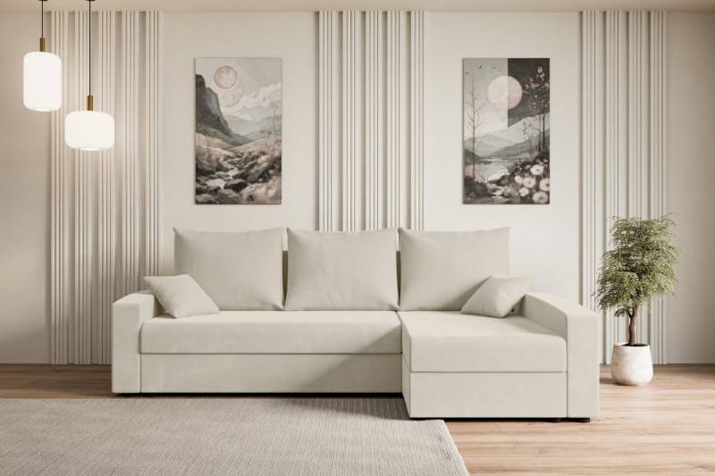 ALTDECOR Ecksofa ALESIA-L, Couch mit Schlaffunktion, Wohnzimmer - Wohnlandschaft, Corner Sofa Bett Eckcouch Couch L-Form Schlafcouch Ausziehbar ALTDECOR Ecksofa ALESIA-L, Couch mit Schlaffunktion, Wohnzimmer - Wohnlandschaft, Corner Sofa Bett Eckcouch Couch L-Form Schlafcouch Ausziehbar von ALTDECOR