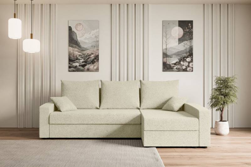 ALTDECOR Ecksofa ALESIA-L, Couch mit Schlaffunktion, Wohnzimmer - Wohnlandschaft, Corner Sofa Bett Eckcouch Couch L-Form Schlafcouch Ausziehbar ALTDECOR Ecksofa ALESIA-L, Couch mit Schlaffunktion, Wohnzimmer - Wohnlandschaft, Corner Sofa Bett Eckcouch Couch L-Form Schlafcouch Ausziehbar von ALTDECOR