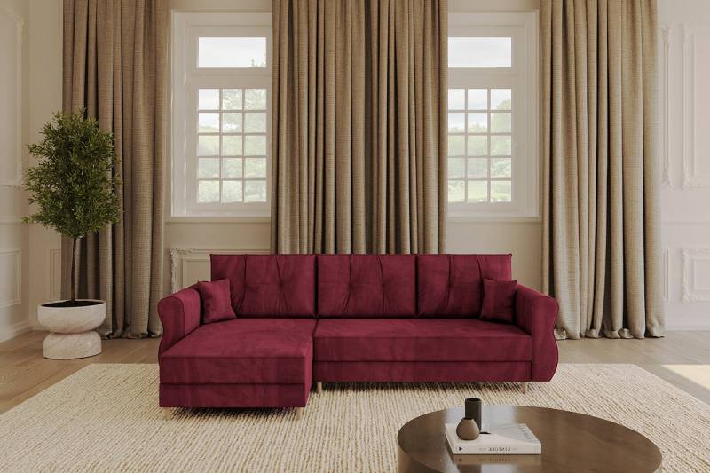 ALTDECOR Ecksofa APOL-L, Corner Sofa Bett Eckcouch Couch L-Form Schlafcouch Ausziehbar ALTDECOR Ecksofa APOL-L, Corner Sofa Bett Eckcouch Couch L-Form Schlafcouch Ausziehbar von ALTDECOR