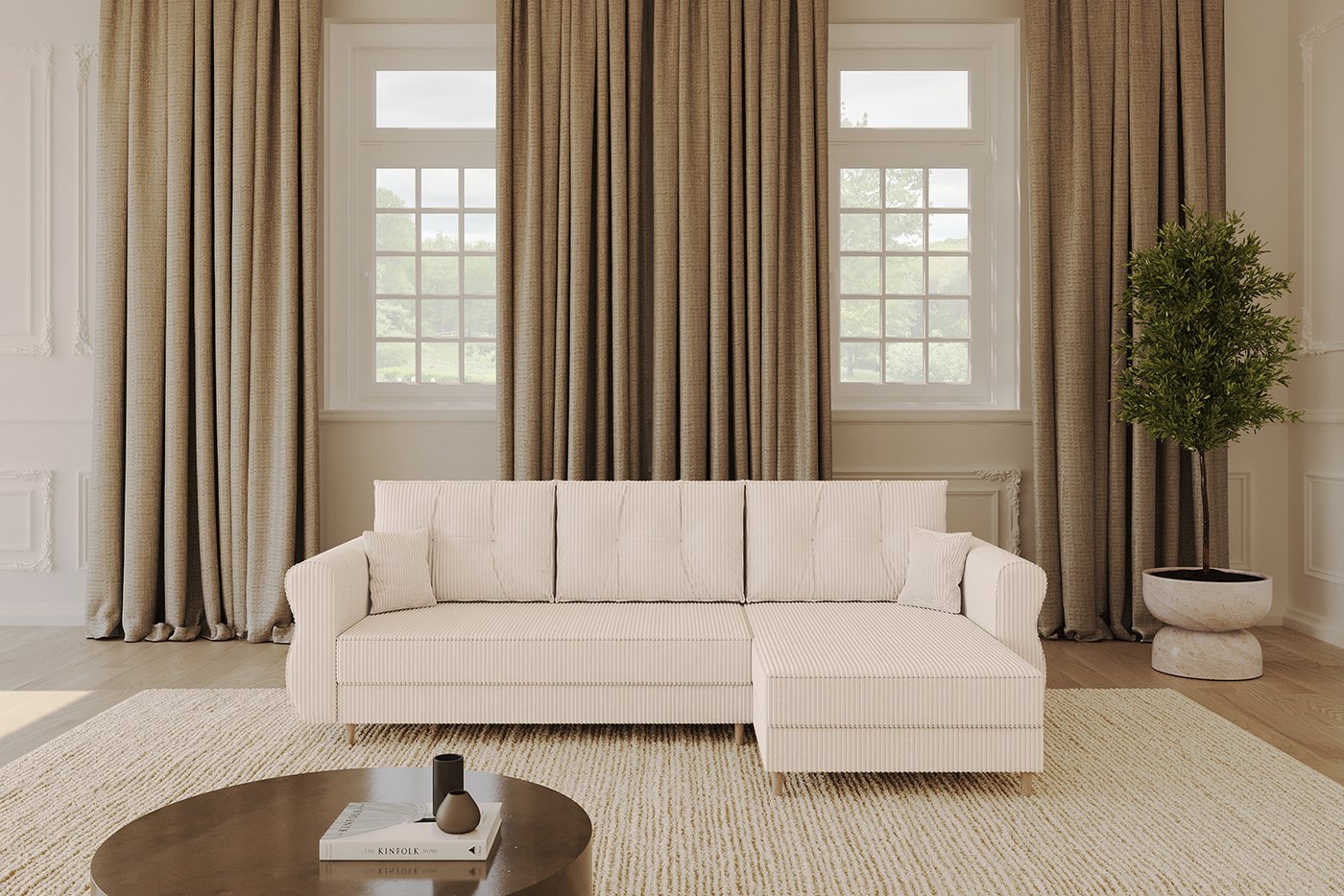 ALTDECOR Ecksofa APOL-L, Couch mit Schlaffunktion, Stauraum Wohnlandschaft Funktionsecke, Corner Sofa Bett Eckcouch Couch L-Form Schlafcouch Ausziehbar ALTDECOR Ecksofa APOL-L, Couch mit Schlaffunktion, Stauraum Wohnlandschaft Funktionsecke, Corner Sofa Bett Eckcouch Couch L-Form Schlafcouch Ausziehbar von ALTDECOR