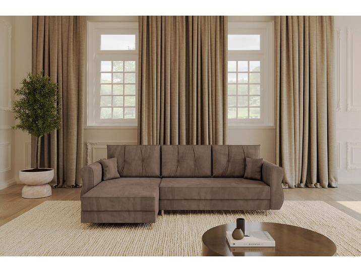 ALTDECOR Ecksofa APOL-L, Couch mit Schlaffunktion, Stauraum Wohnlandschaft Funktionsecke, Corner Sofa Bett Eckcouch Couch L-Form Schlafcouch Ausziehbar ALTDECOR Ecksofa APOL-L, Couch mit Schlaffunktion, Stauraum Wohnlandschaft Funktionsecke, Corner Sofa Bett Eckcouch Couch L-Form Schlafcouch Ausziehbar von ALTDECOR