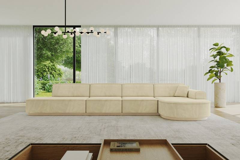 ALTDECOR Ecksofa ARRIO-L3, Sofa Praktische Bequeme Funktionsecke Couch L-Form Eckcouch, Corner Sofa L-Form Vielseitige Sofa Wohnlandschaft Wohnzimmer von ALTDECOR