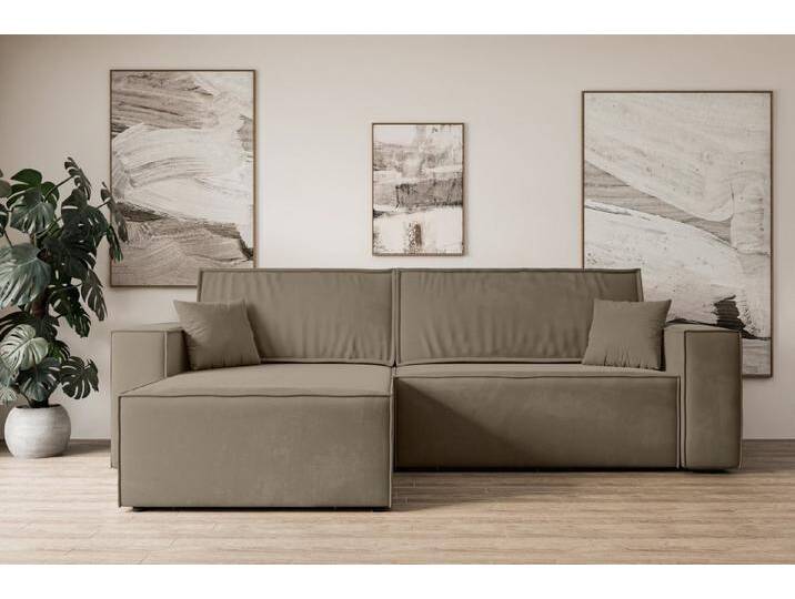 ALTDECOR Ecksofa CELTIC-XL, Couch mit Schlaffunktion, Wohnzimmer - Wohnlandschaft, Corner Sofa Bett Eckcouch Couch L-Form Schlafcouch Ausziehbar, grau ALTDECOR Ecksofa CELTIC-XL, Couch mit Schlaffunktion, Wohnzimmer - Wohnlandschaft, Corner Sofa Bett Eckcouch Couch L-Form Schlafcouch Ausziehbar, grau von ALTDECOR