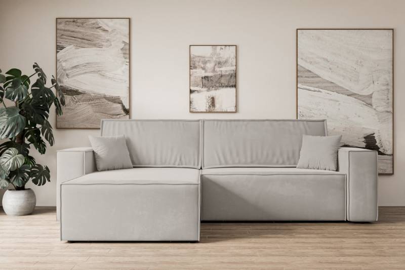 ALTDECOR Ecksofa CELTIC-XL, Couch mit Schlaffunktion, Wohnzimmer - Wohnlandschaft, Corner Sofa Bett Eckcouch Couch L-Form Schlafcouch Ausziehbar von ALTDECOR