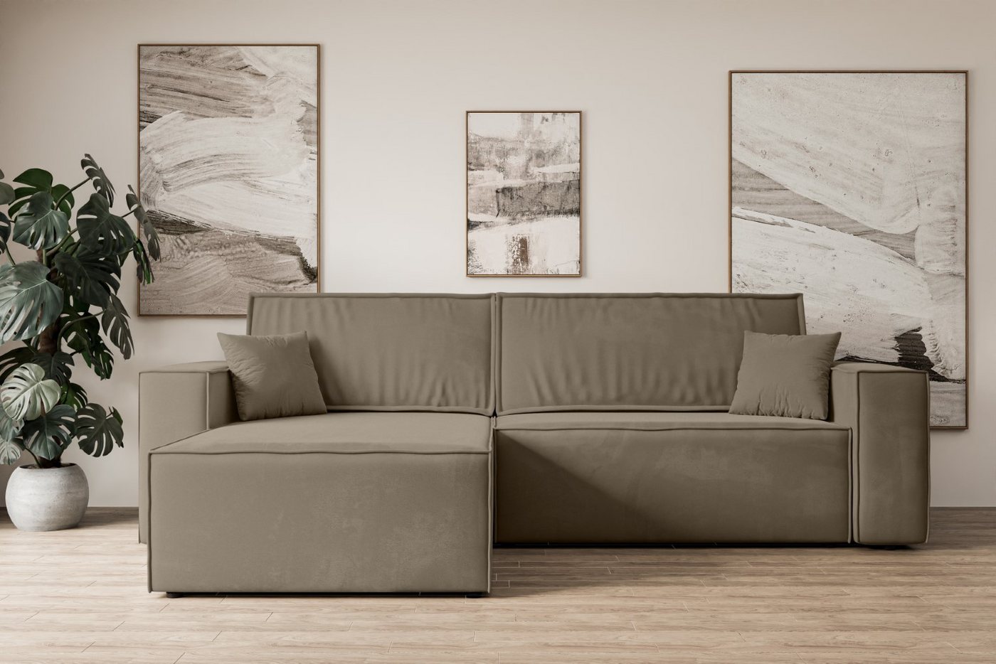 ALTDECOR Ecksofa CELTIC-XL, Couch mit Schlaffunktion, Wohnzimmer - Wohnlandschaft, Corner Sofa Bett Eckcouch Couch L-Form Schlafcouch Ausziehbar ALTDECOR Ecksofa CELTIC-XL, Couch mit Schlaffunktion, Wohnzimmer - Wohnlandschaft, Corner Sofa Bett Eckcouch Couch L-Form Schlafcouch Ausziehbar von ALTDECOR