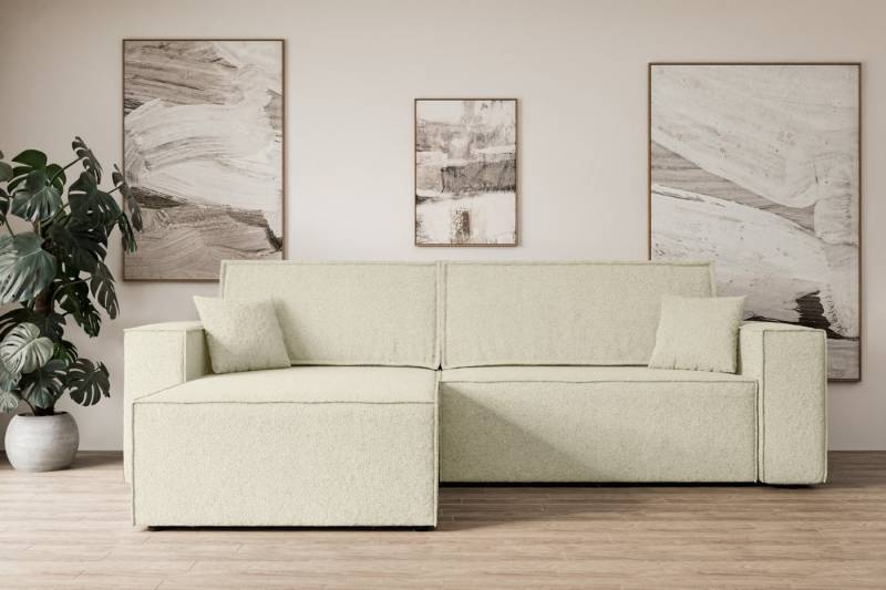 ALTDECOR Ecksofa CELTIC-XL, Couch mit Schlaffunktion, Wohnzimmer - Wohnlandschaft, Corner Sofa Bett Eckcouch Couch L-Form Schlafcouch Ausziehbar von ALTDECOR