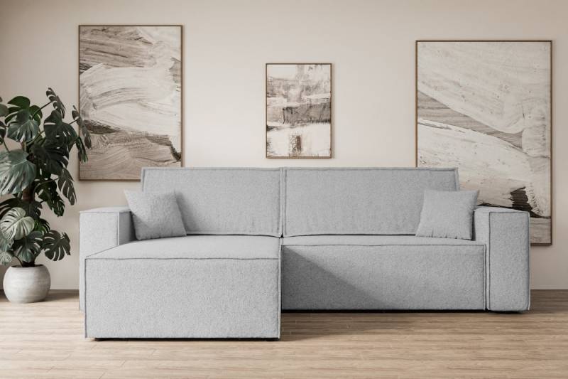 ALTDECOR Ecksofa CELTIC-XL, Couch mit Schlaffunktion, Wohnzimmer - Wohnlandschaft, Corner Sofa Bett Eckcouch Couch L-Form Schlafcouch Ausziehbar von ALTDECOR