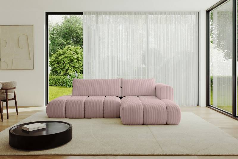 ALTDECOR Ecksofa CLOUD-L, Couch mit Schlaffunktion, Wohnzimmer - Wohnlandschaft, Corner Sofa Bett Eckcouch Couch L-Form Schlafcouch Ausziehbar von ALTDECOR