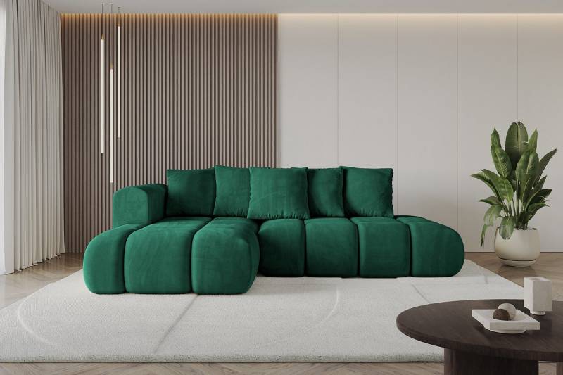 ALTDECOR Ecksofa CLOUD-L-v1, Corner Sofa Bett Eckcouch Couch L-Form Schlafcouch Ausziehbar von ALTDECOR
