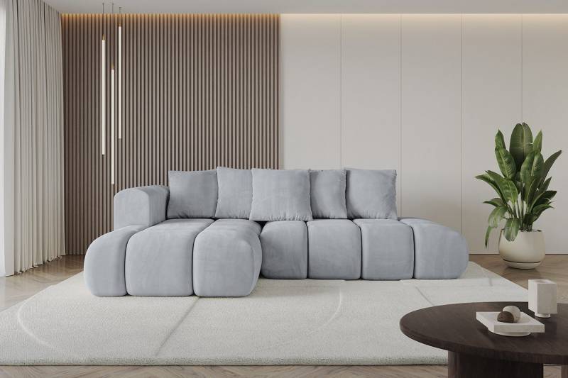 ALTDECOR Ecksofa CLOUD-L-v1, Corner Sofa Bett Eckcouch Couch L-Form Schlafcouch Ausziehbar von ALTDECOR