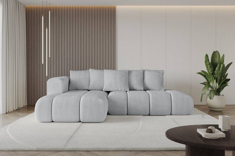 ALTDECOR Ecksofa CLOUD-L-v1, Corner Sofa Bett Eckcouch Couch L-Form Schlafcouch Ausziehbar von ALTDECOR