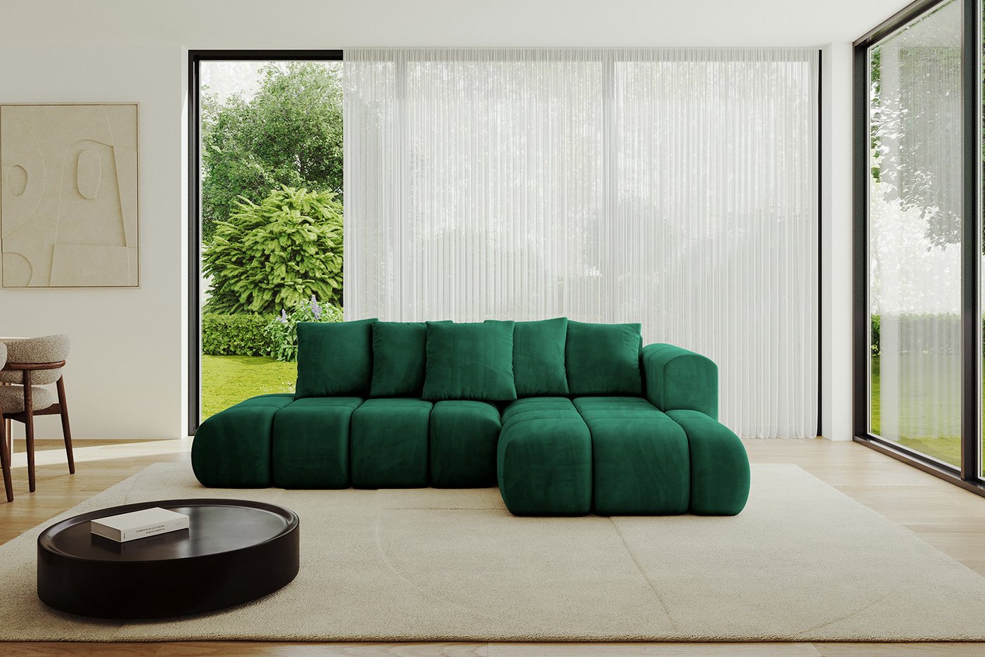 ALTDECOR Ecksofa CLOUD-L-v1, Couch mit Schlaffunktion, Wohnzimmer - Wohnlandschaft, Corner Sofa Bett Eckcouch Couch L-Form Schlafcouch Ausziehbar ALTDECOR Ecksofa CLOUD-L-v1, Couch mit Schlaffunktion, Wohnzimmer - Wohnlandschaft, Corner Sofa Bett Eckcouch Couch L-Form Schlafcouch Ausziehbar von ALTDECOR