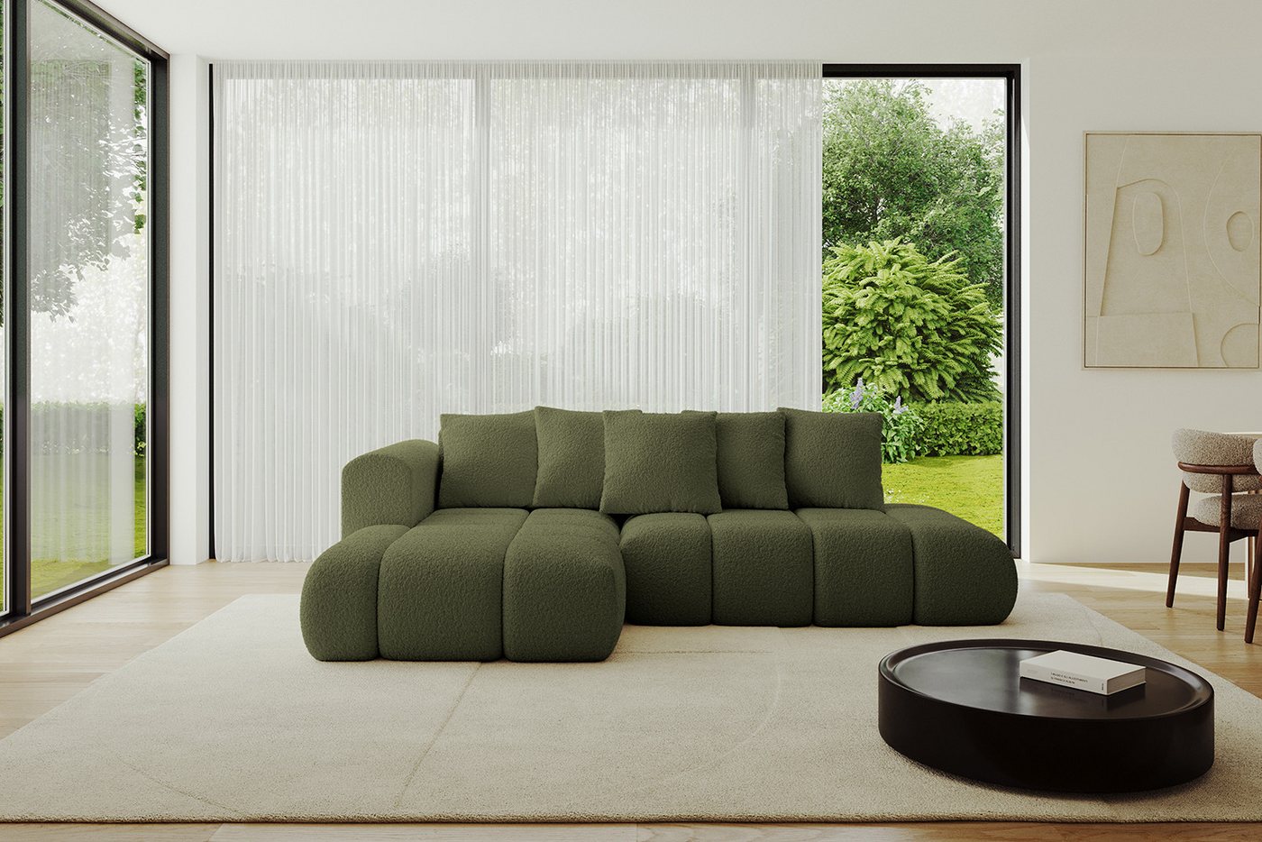 ALTDECOR Ecksofa CLOUD-L-v1, Couch mit Schlaffunktion, Wohnzimmer - Wohnlandschaft, Corner Sofa Bett Eckcouch Couch L-Form Schlafcouch Ausziehbar ALTDECOR Ecksofa CLOUD-L-v1, Couch mit Schlaffunktion, Wohnzimmer - Wohnlandschaft, Corner Sofa Bett Eckcouch Couch L-Form Schlafcouch Ausziehbar von ALTDECOR