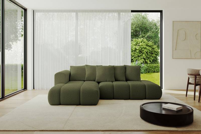 ALTDECOR Ecksofa CLOUD-L-v1, Couch mit Schlaffunktion, Wohnzimmer - Wohnlandschaft, Corner Sofa Bett Eckcouch Couch L-Form Schlafcouch Ausziehbar von ALTDECOR
