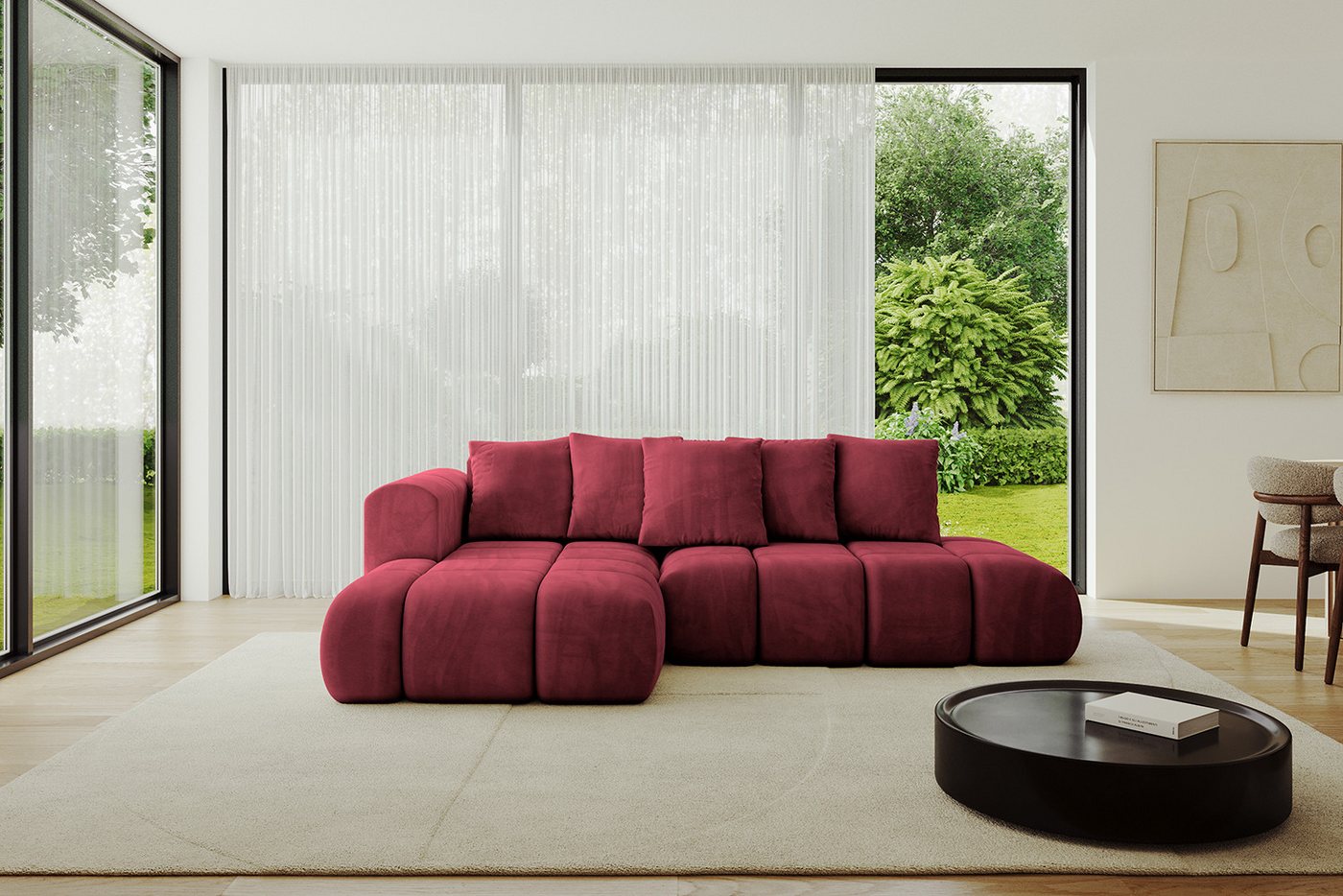 ALTDECOR Ecksofa CLOUD-L-v1, Couch mit Schlaffunktion, Wohnzimmer - Wohnlandschaft, Corner Sofa Bett Eckcouch Couch L-Form Schlafcouch Ausziehbar ALTDECOR Ecksofa CLOUD-L-v1, Couch mit Schlaffunktion, Wohnzimmer - Wohnlandschaft, Corner Sofa Bett Eckcouch Couch L-Form Schlafcouch Ausziehbar von ALTDECOR