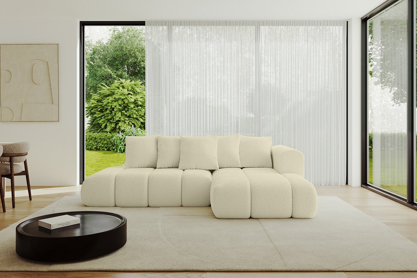 ALTDECOR Ecksofa CLOUD-L-v1, Couch mit Schlaffunktion, Wohnzimmer - Wohnlandschaft, Corner Sofa Bett Eckcouch Couch L-Form Schlafcouch Ausziehbar ALTDECOR Ecksofa CLOUD-L-v1, Couch mit Schlaffunktion, Wohnzimmer - Wohnlandschaft, Corner Sofa Bett Eckcouch Couch L-Form Schlafcouch Ausziehbar von ALTDECOR