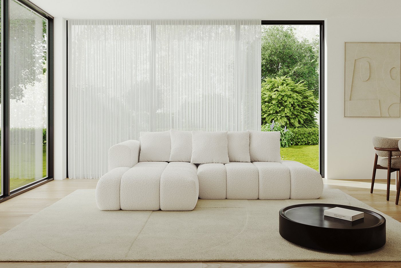 ALTDECOR Ecksofa CLOUD-L-v1, Couch mit Schlaffunktion, Wohnzimmer - Wohnlandschaft, FORWARDER_CURBSIDE ALTDECOR Ecksofa CLOUD-L-v1, Couch mit Schlaffunktion, Wohnzimmer - Wohnlandschaft, FORWARDER_CURBSIDE von ALTDECOR
