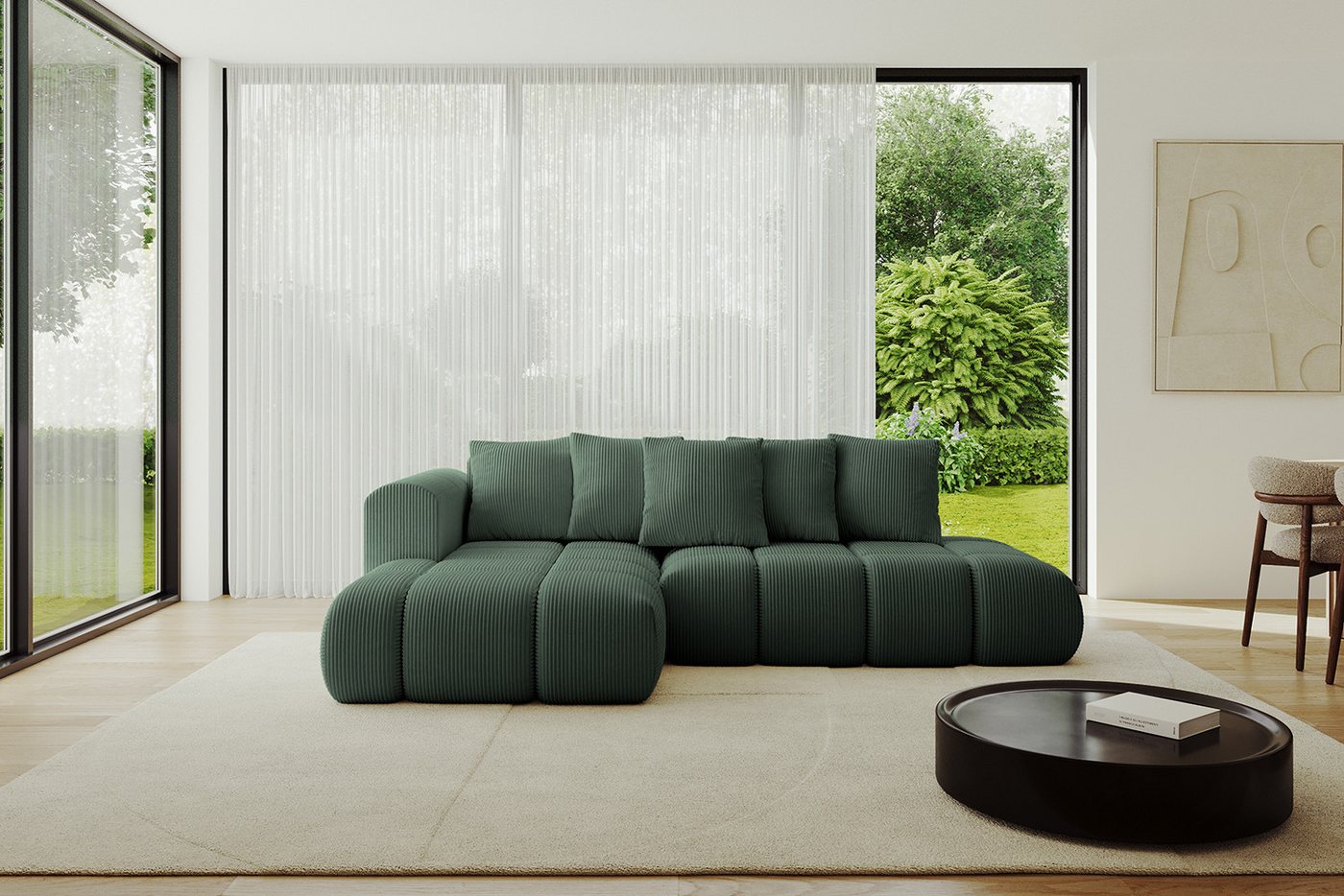 ALTDECOR Ecksofa CLOUD-L-v1, Couch mit Schlaffunktion, Wohnzimmer - Wohnlandschaft, Corner Sofa Bett Eckcouch Couch L-Form Schlafcouch Ausziehbar ALTDECOR Ecksofa CLOUD-L-v1, Couch mit Schlaffunktion, Wohnzimmer - Wohnlandschaft, Corner Sofa Bett Eckcouch Couch L-Form Schlafcouch Ausziehbar von ALTDECOR