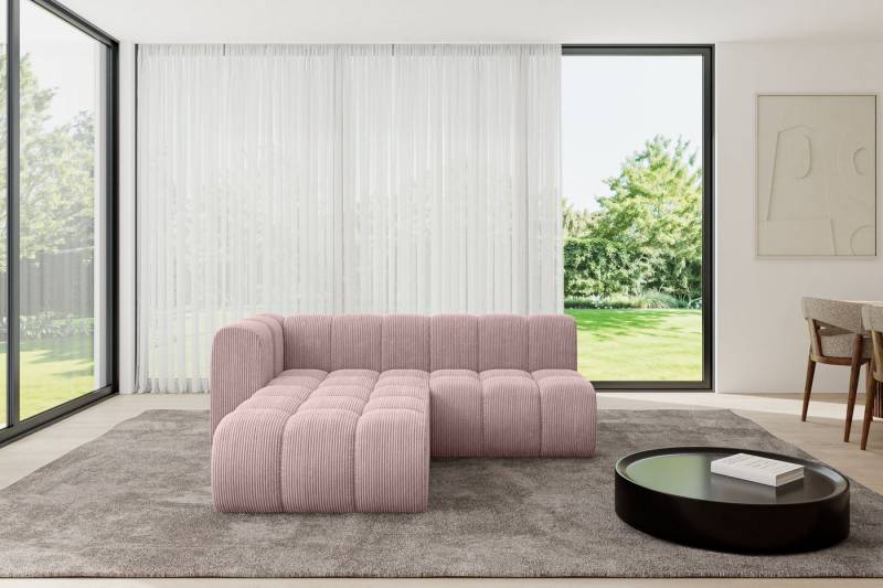 ALTDECOR Ecksofa Darnel-L1, Corner Sofa U-Form Vielseitige Sofa Wohnlandschaft Wohnzimmer, FORWARDER_CURBSIDE von ALTDECOR