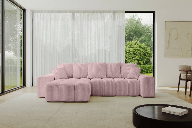 ALTDECOR Ecksofa ENIL-L, Couch mit Schlaffunktion, Wohnzimmer - Wohnlandschaft, Corner Sofa Bett Eckcouch Couch L-Form Schlafcouch Ausziehbar ALTDECOR Ecksofa ENIL-L, Couch mit Schlaffunktion, Wohnzimmer - Wohnlandschaft, Corner Sofa Bett Eckcouch Couch L-Form Schlafcouch Ausziehbar von ALTDECOR