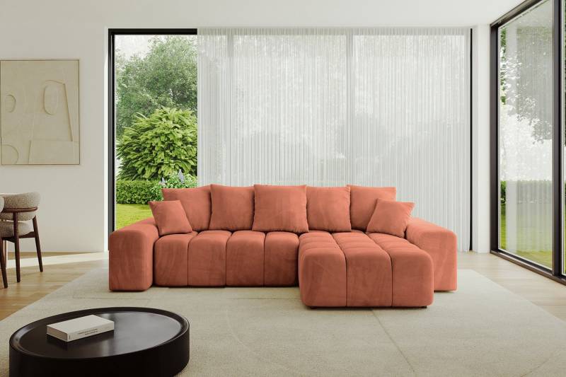 ALTDECOR Ecksofa ENIL-L, Couch mit Schlaffunktion, Wohnzimmer - Wohnlandschaft, Corner Sofa Bett Eckcouch Couch L-Form Schlafcouch Ausziehbar ALTDECOR Ecksofa ENIL-L, Couch mit Schlaffunktion, Wohnzimmer - Wohnlandschaft, Corner Sofa Bett Eckcouch Couch L-Form Schlafcouch Ausziehbar von ALTDECOR